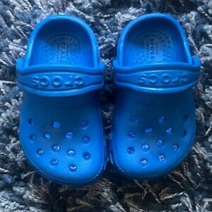 Blue crocs
